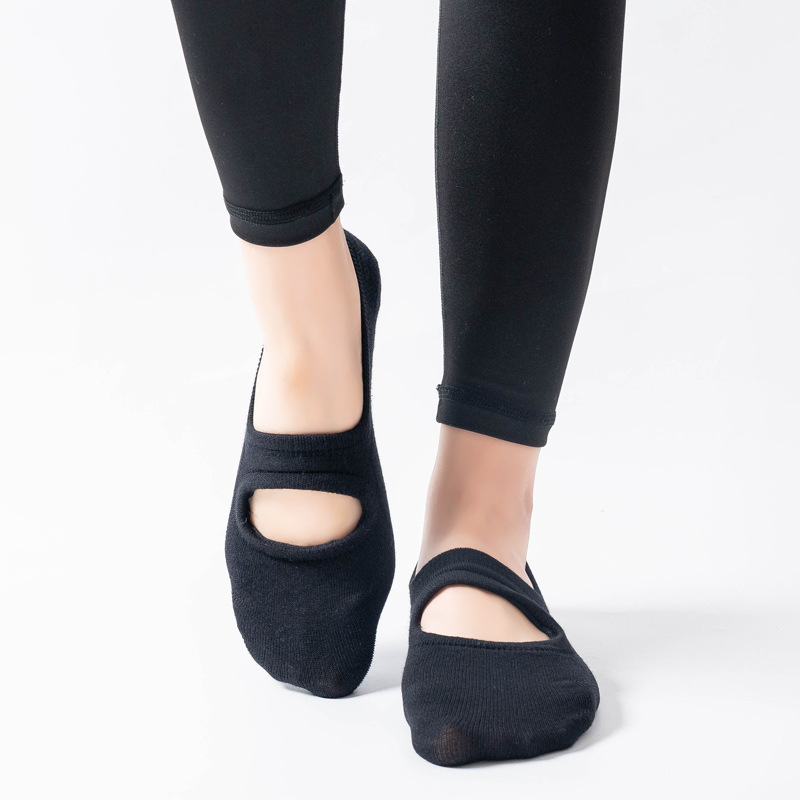 高品質の女性ヨガソックス滑り止め通気性バックレスピラティスソ - Grip Sock Yoga のレビューと価格