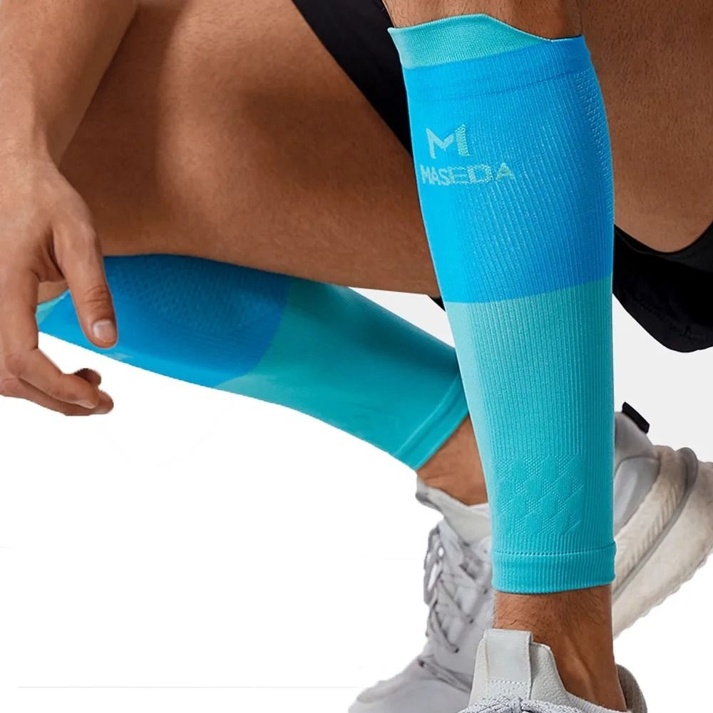 肌に優しいスパンデックス製レッグスリーブ、伸縮性のある生地、 - Compression Sleeve Calf のレビューと価格
