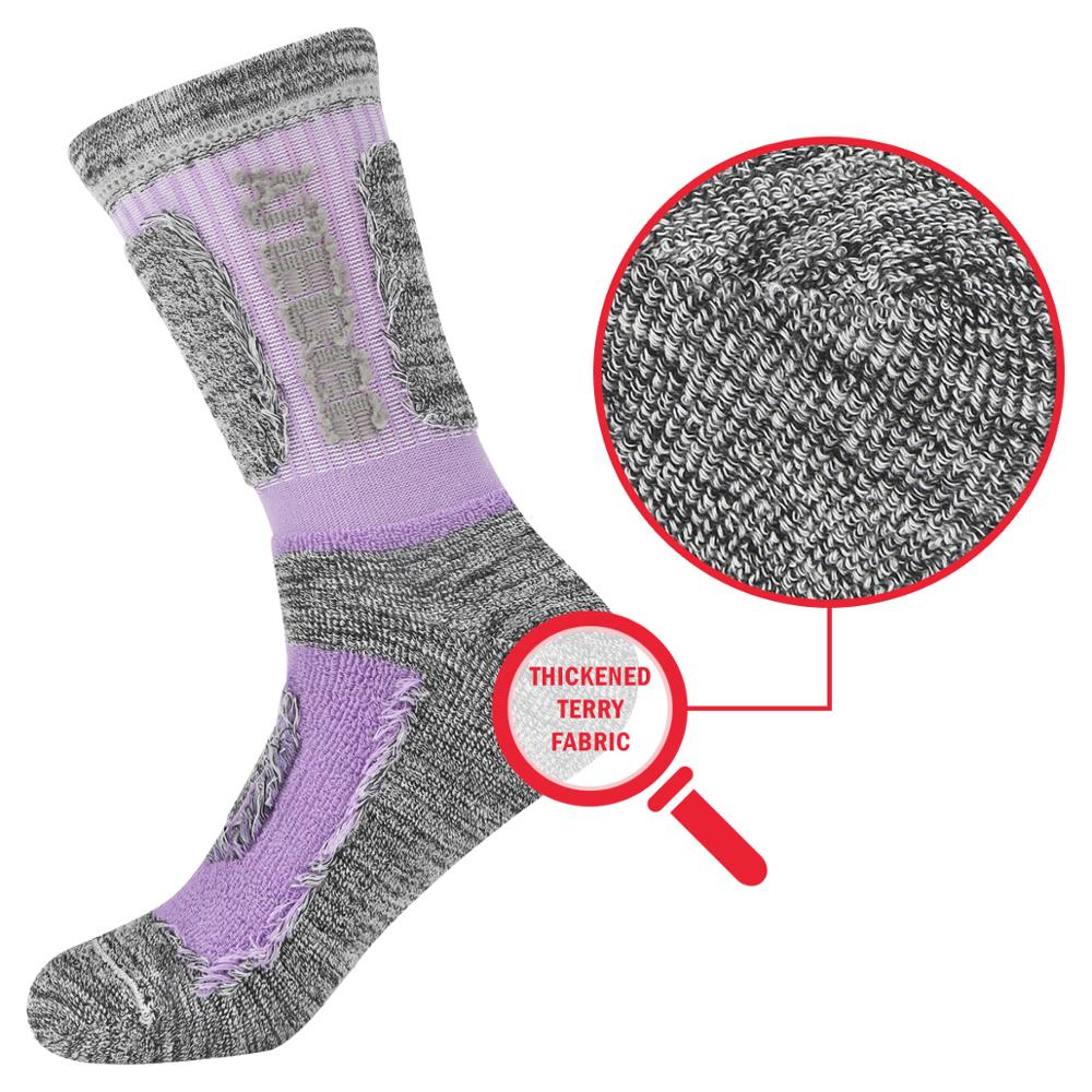 Yuedgeレディース吸湿発散性ハイキングソックスクッション - Athletic Sock Cushion のレビューと価格